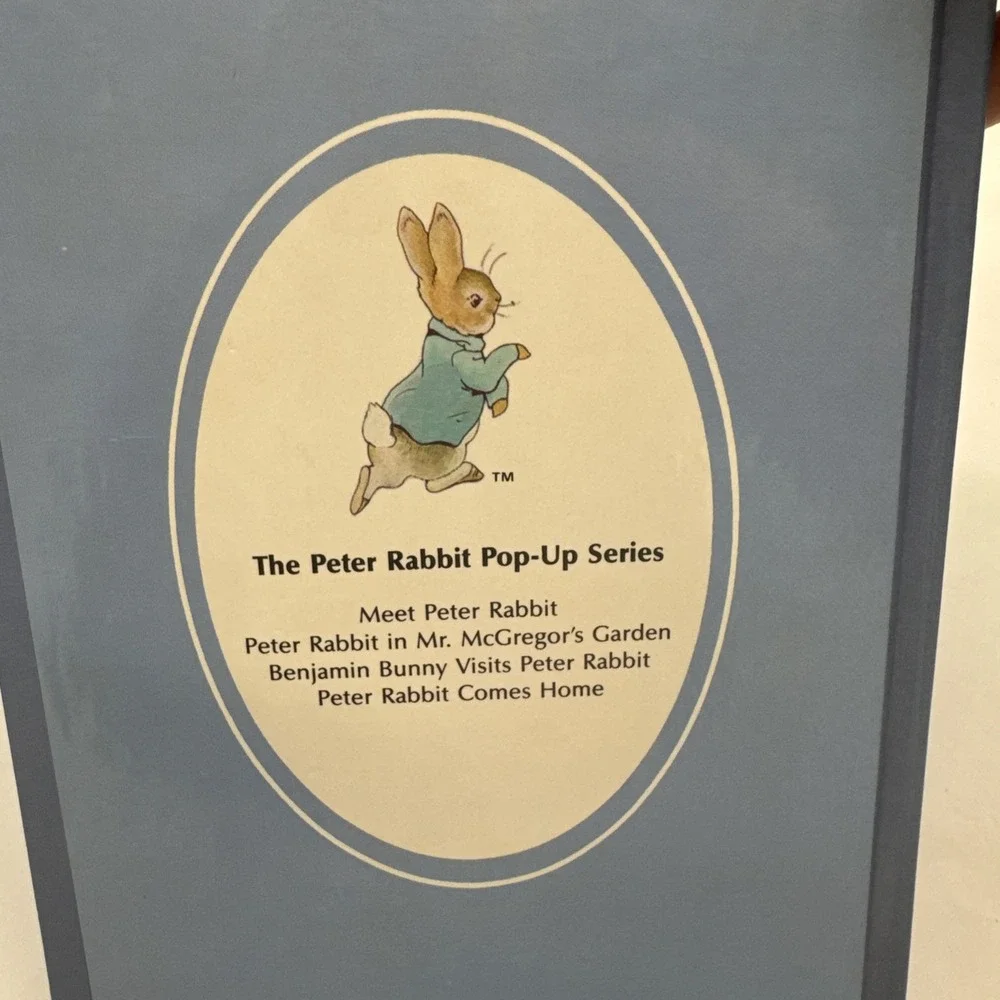 Benjamin Bunny Visits, Peter Rabbit Pop Up Book 1986